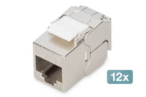 Digitus DN-93615-S-12 RJ45-Einbaumodul Keystone CAT 6a 12St.