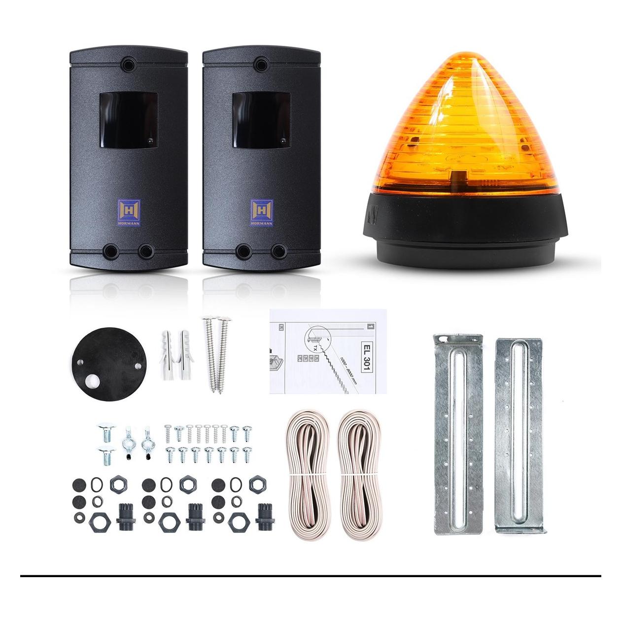 Hörmann Hormann Zestaw SK Lineamatic, Portronic D 5000 (fotokomórki EL-301 + lampa LED SLK 24V + śrubki) (437988)