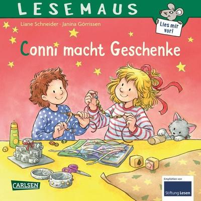 LESEMAUS 131: Conni macht Geschenke, Taschenbuch von Liane Schneider, Carlsen, 978-3-551-08031-8