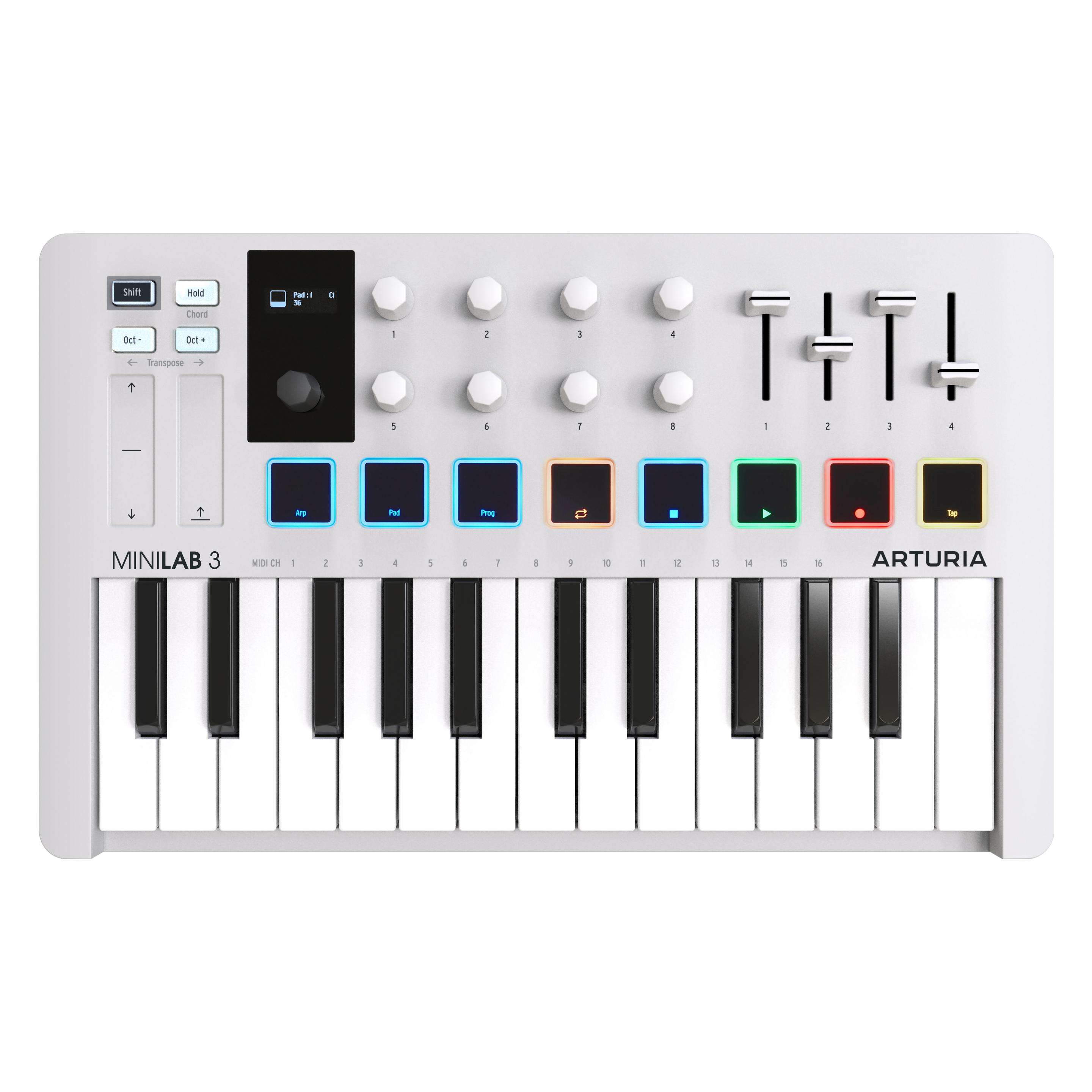 Arturia MiniLab 3 (Keyboard) (B0BGMNKCNT)