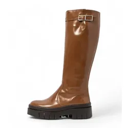 Art für Damen. 119591132003_023 Braune Lederstiefel 1959 (40), Wohnung, Reißverschluss, Lässig