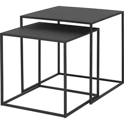 Fera Beistelltisch-Set schwarz 2 St.