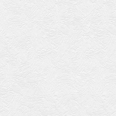 Brewster Leonardo White Plaster Paintable Wallpaper - 396in x 20.9in x 0.025in