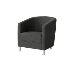 Sessel aus Flachgewebe Koblenz ¦ schwarz ¦ Maße (cm): B: 69 H: 75 T: 76.0