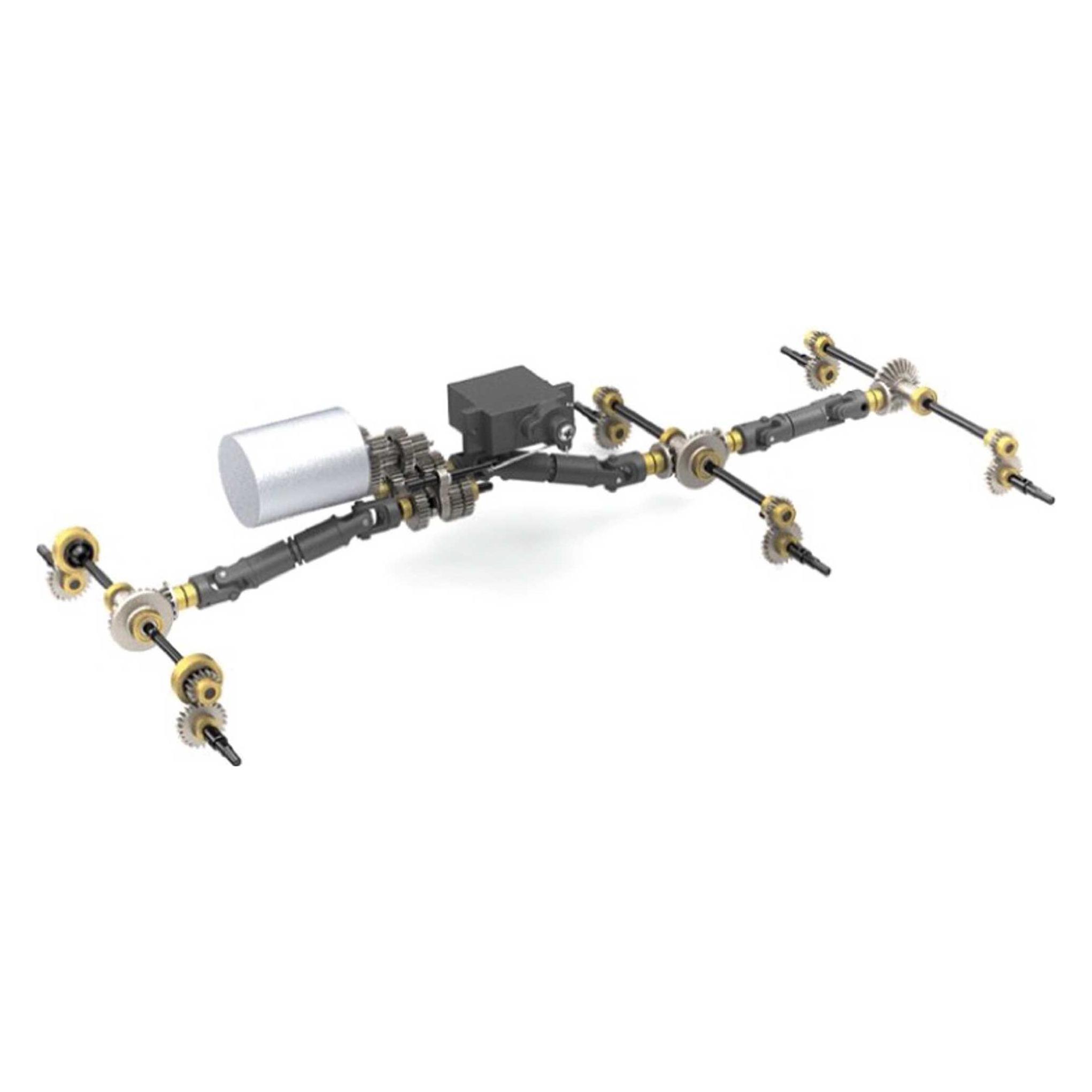 Absima CR-18P "Tow Truck ARKTOS 6x6" V1.5 1/18 grün RTR (RTR Ready-to-Run) (HBP1810602)