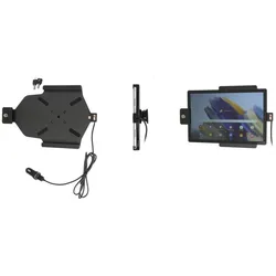 Brodit Halter aktiv Galaxy Tab A8 USB-Kabel abschlieábar, Tablet Halterung, Schwarz