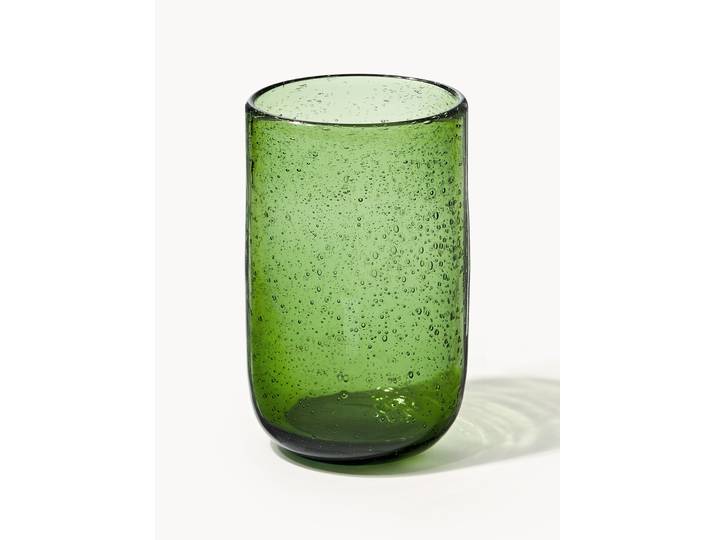 Verres à long drink soufflés bouche Hippolyte, 4 pièces
