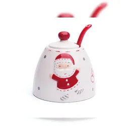 Excelsa Zuckerdose Santa Claus Keramik 9Xh8X9 Cm Bunt