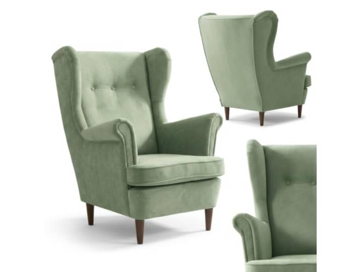 Family Meble Ohrensessel Ari Aura – skandinavischer Sessel, Muster Aura 12