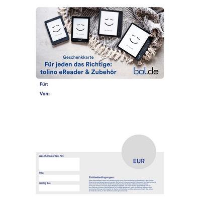 Geschenkkarte per Mail tolino
