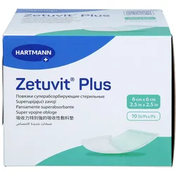 Zetuvit Plus 6x6 cm 10 ST