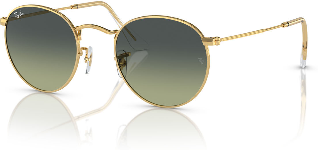 Sonnenbrille Ray-Ban Round Metal RB 3447 (001/BH) Herren
