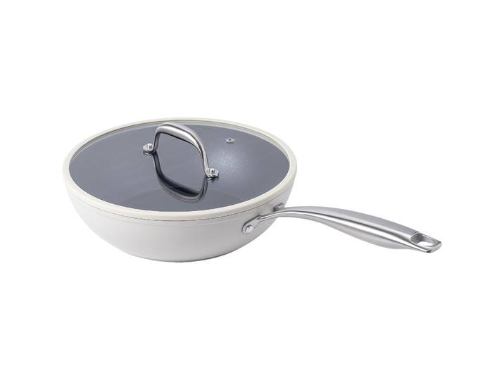 Bratpfanne Colori weiss Aluminium D 26 cm