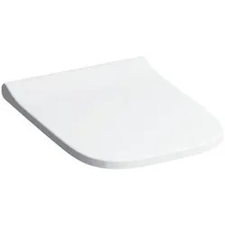 Geberit GE Smyle WC-Sitz, eckig, schmales Design mit Absenkautomatik, Quick Release, wei