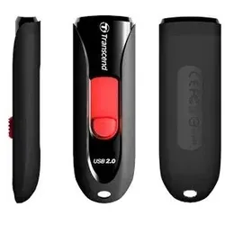 Transcend JetFlash 590 32GB USB-Stick USB Typ-A 2.0 Schwarz