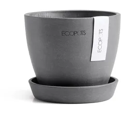 BLUMENTOPFUNTERSETZER Antwerp 11,5/10,1 cm Grau