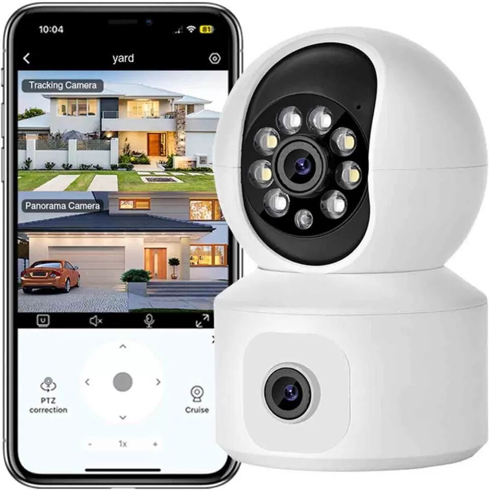 INF 1080p HD Single Frequency WLAN Überwachungskamera mit Nachtsicht und Bewegungserkennung