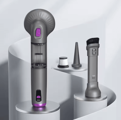 Inspire Curations FurSweep Multifunctional Pet Hair Vacuum Cleaner dark Grey