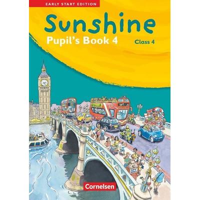 Sunshine - Early Start Edition - Ausgabe 2008 - Band 4: 4. Schuljahr, Taschenbuch von Ulrike Kraaz,Birgit Hollbrügge, Cornelsen Verlag,