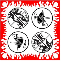 Ornamensa 50 Servietten Softpoint  38x38cm Feuerwehr