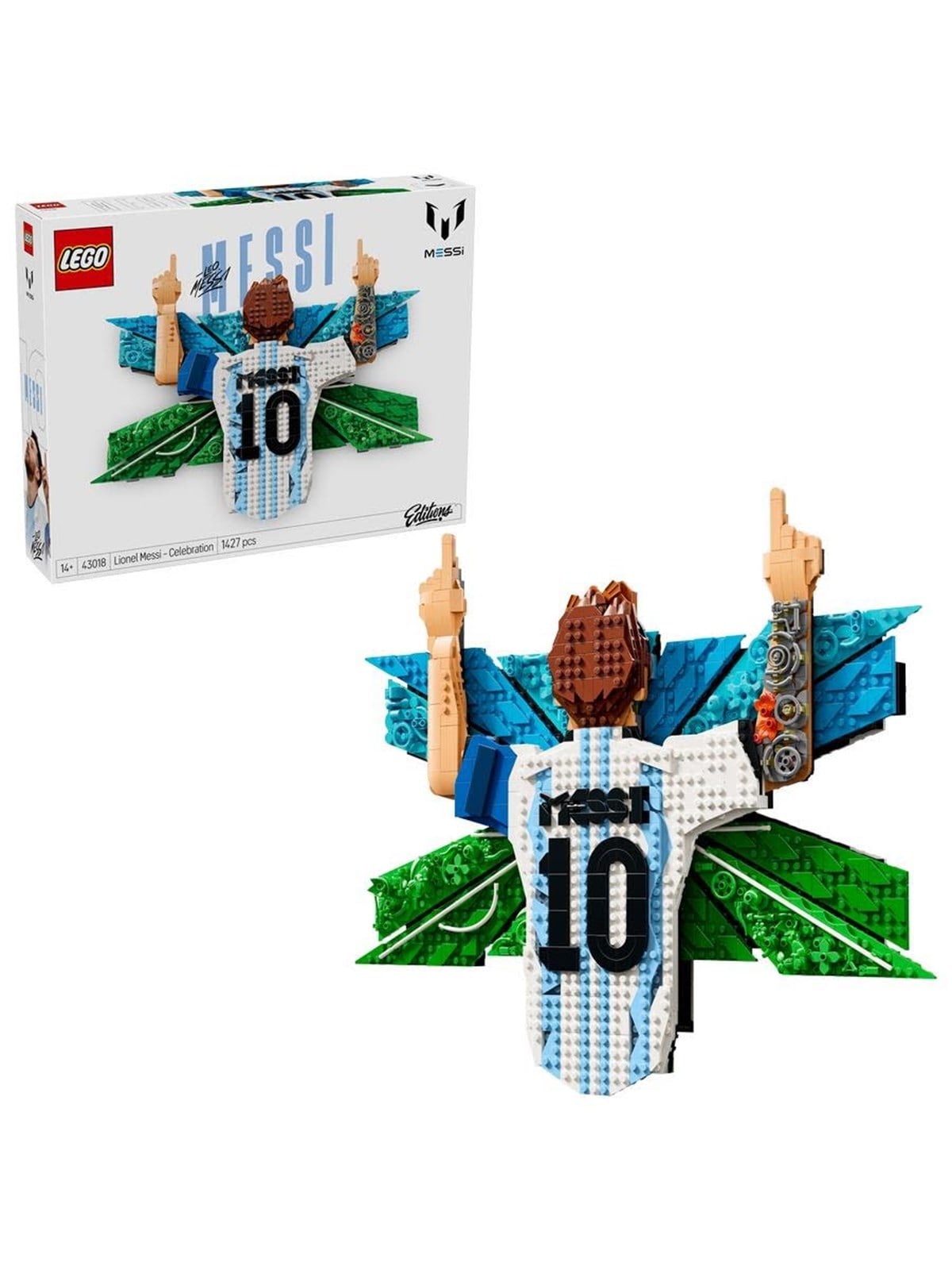 LEGO Editions 43018 Lionel Messi - Torjubel