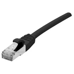 Exertis Connect Patchkabel Cat. 6A, S/FTP, wasserdicht, schwarz, 5,0 m
