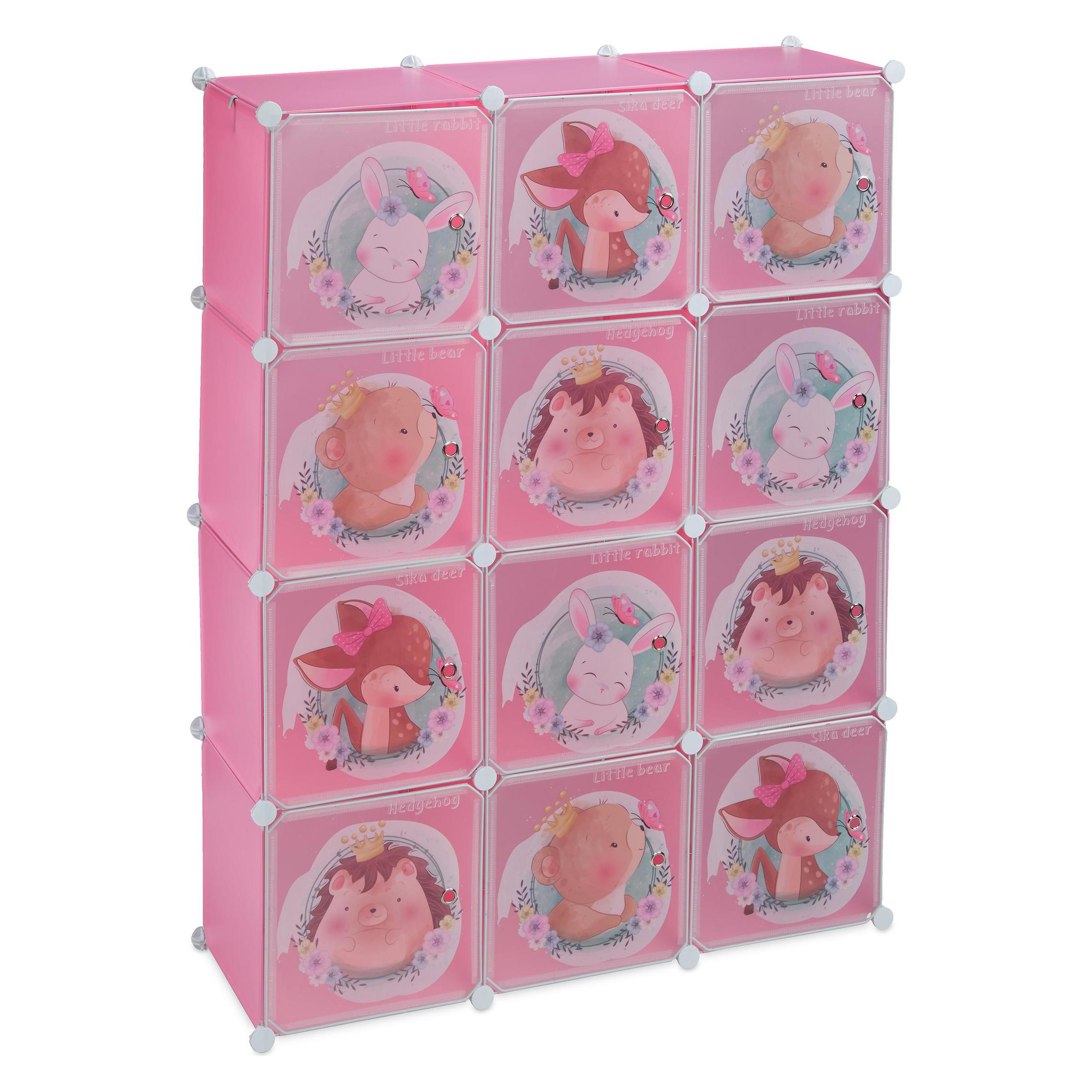 Relaxdays Kindersteckregal (110 x 37 x 145 cm) (4052025393502)