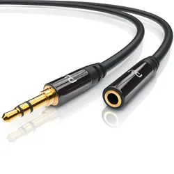 Primewire 3,5-mm-Klinke Audio-Kabel, AUX,  HiFi Audio Klinkenkabel / Verlängerungskabel - 3m