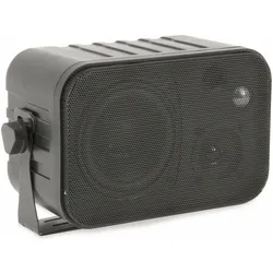 Comm-Tec Dynavox MiniBox 3Wege mit Halterung schwarz (Passiv), PA Lautsprecher, Schwarz