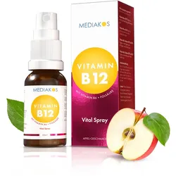 Mediakos® Vitamin B12 + B6 + Folsäure Vital Spray 20 ml