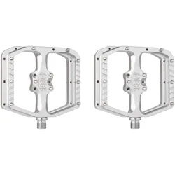 BURGTEC Pedale MK5 Penthouse Flats B-Rage Edition | Rhodium Silver