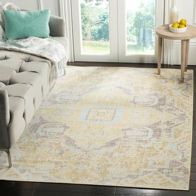 SAFAVIEH Windsor Romita Shabby Chic Oriental Polyester Rug
