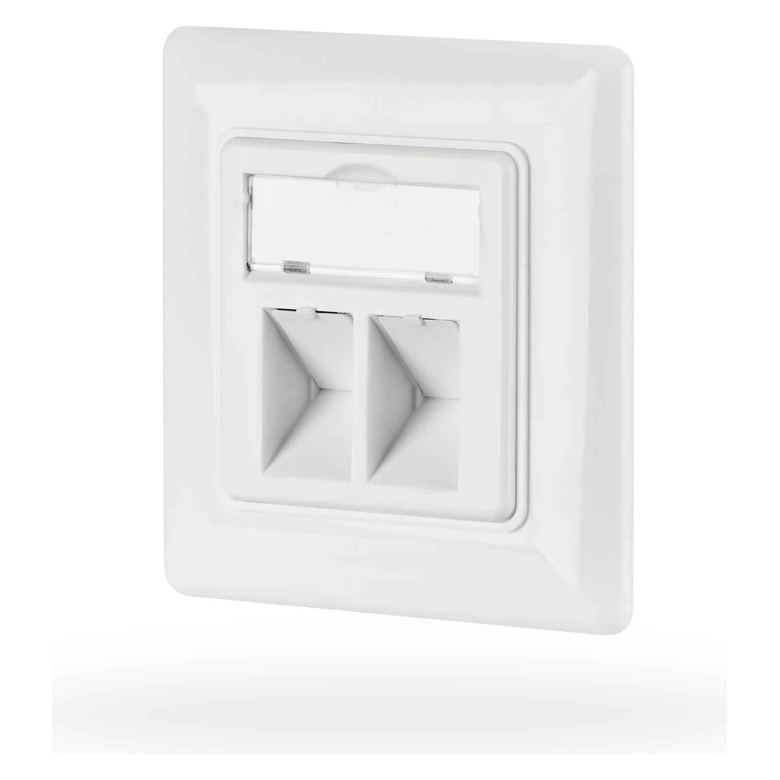 M-Cab Socket For Keystones. White (EC020400001)
