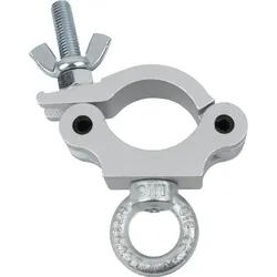 Showgear 50 mm Half Coupler + Eye Zulässige Nutzlast: 230 kg - Aluminium - Silber