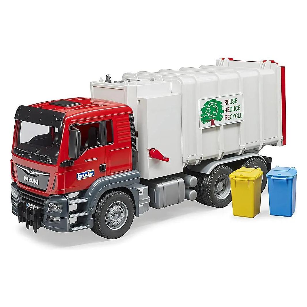 Bruder MAN TGS Seitenlader Müll-LKW (310.03761)