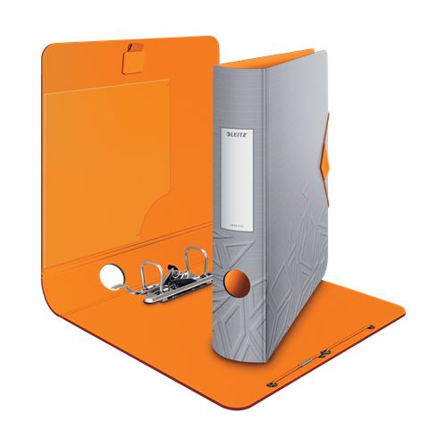 LEITZ Active Urban Chic Ordner grau Kunststoff 6,5 cm DIN A4