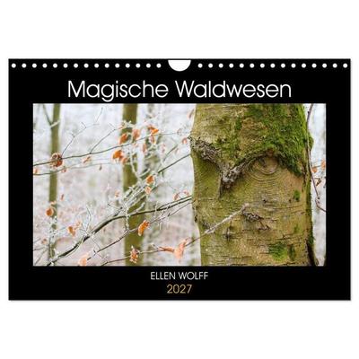Magische Waldwesen (Wandkalender 2027 DIN A4 quer), CALVENDO Monatskalender