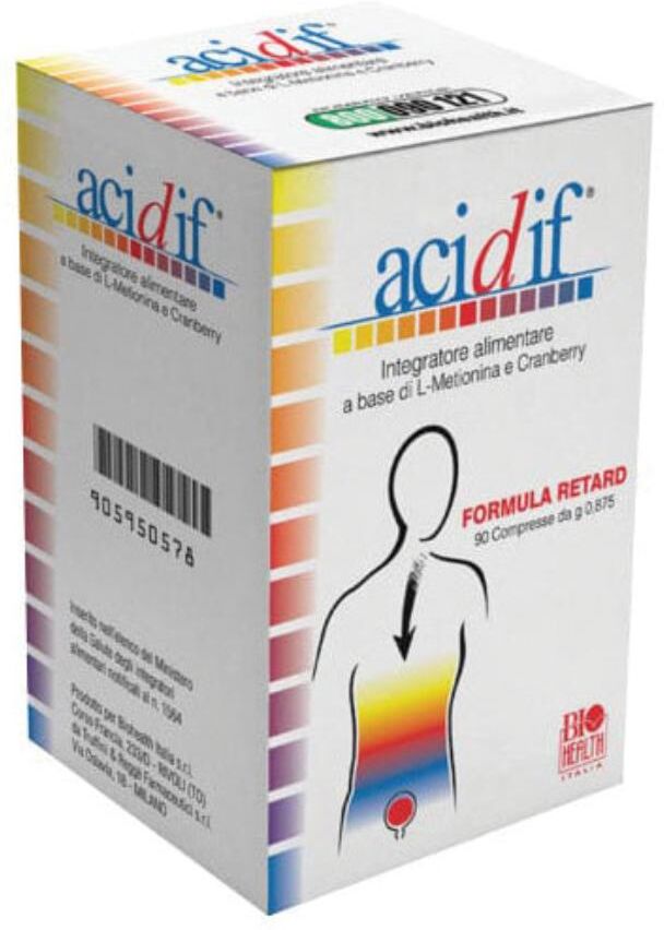 MAYOLY ITALIA SpA Acidif Integratore 90 cpr - Promuovi la Salute Digestiva con Acidif, Confezione da 90 Compresse