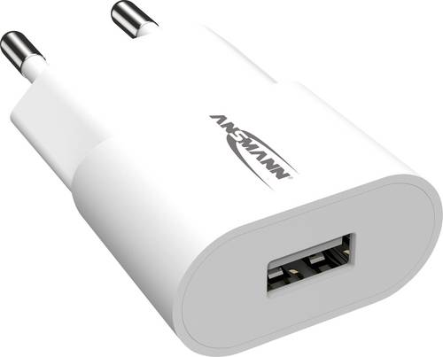 Ansmann HomeCharger HC105 USB Ladegerät 5 W 1x USB-A Weiß Innenbereich