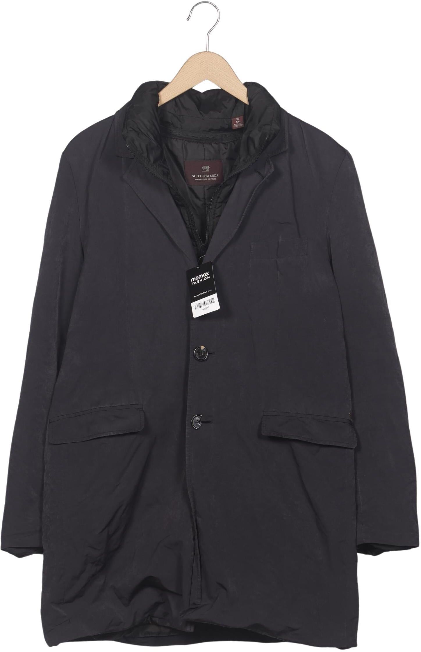 Scotch & Soda Herren Jacke, Marineblau, Gr. XL, Synthetik - Second Hand