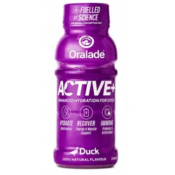 6x250 ml Duck Oralade ACTIVE+ Trinklösung für Hunde