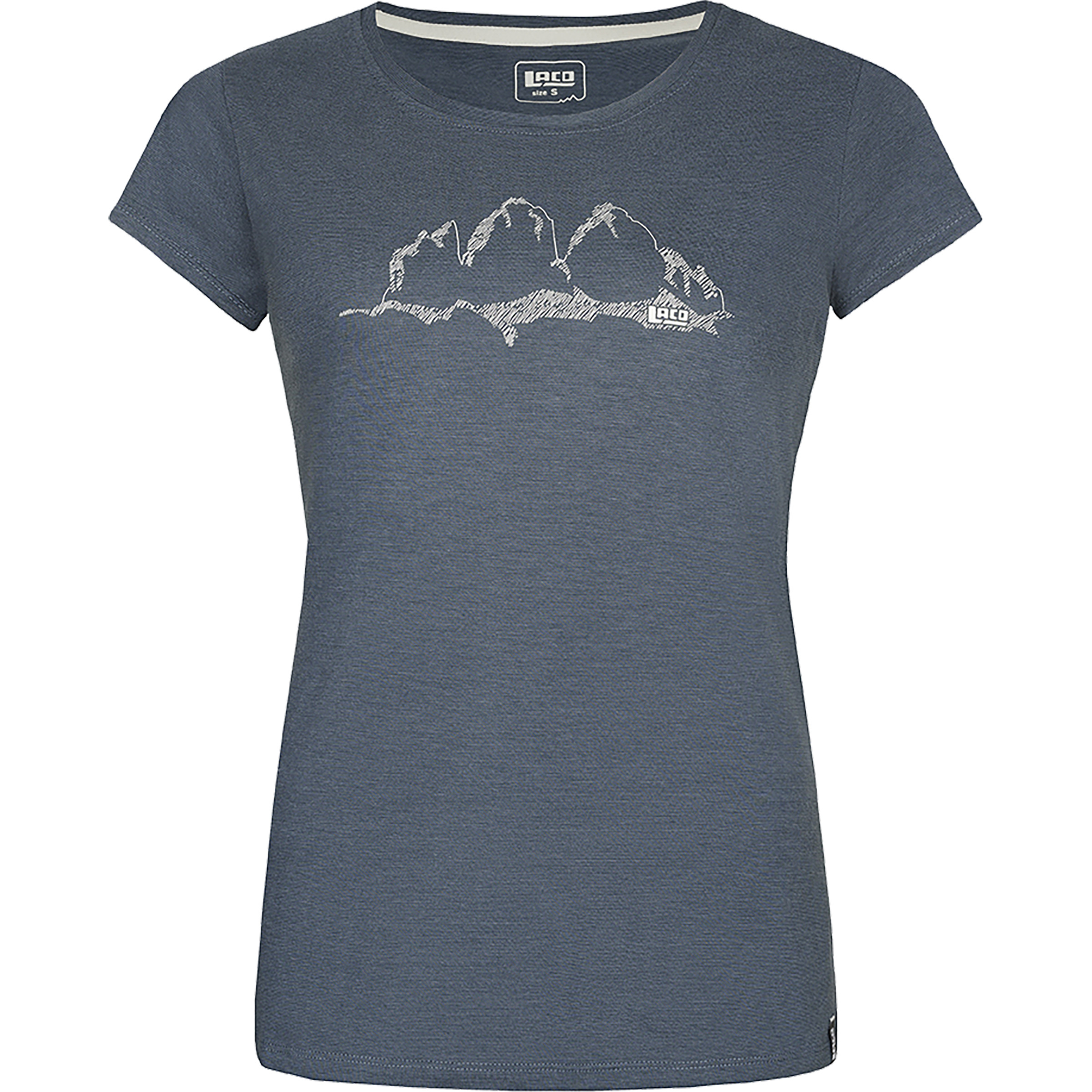 LACD Bellavista Damen T-Shirts blau Größe XS Lifestyle | Sportklettern Hautfreundlich