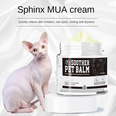 Inspired Living Sphynx Oil Control Moisturizing Cream For Hairless Cat Skin Care Sphynx Oil Control Moisturizing Cream For Hairless Cat Skin Care