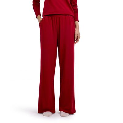 Outdoorhose FALKE "Lounge", Damen, Gr. M, Normalgrößen, rot (henna (8437)), Hosen Outdoorhose