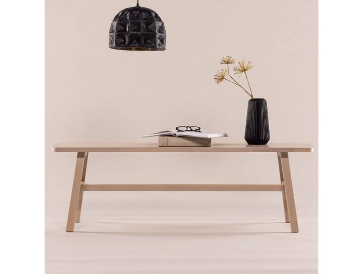 Nohr Halbank Akio Rubberhout, 140cm - Bruin