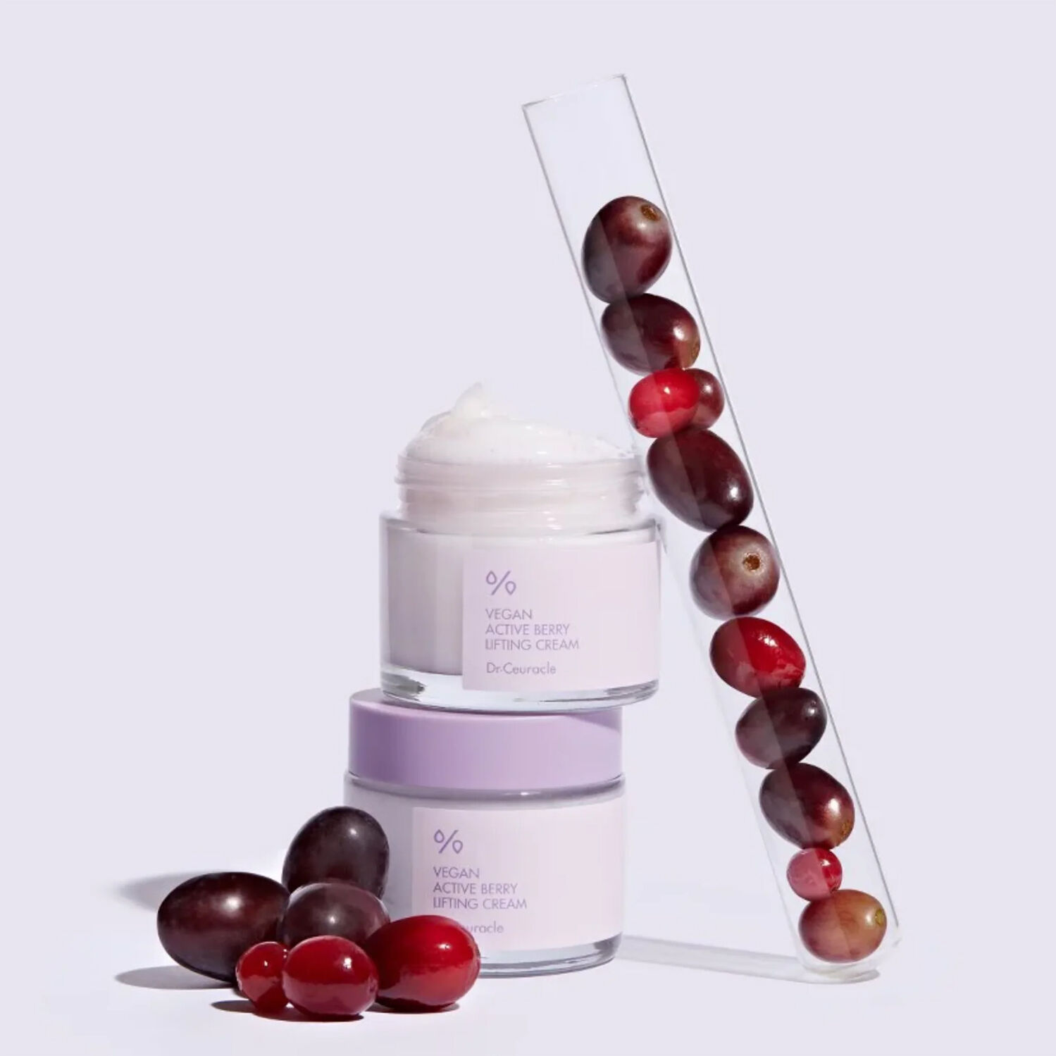 DR. CEURACLE Vegan Active Berry Lifting Cream 75g