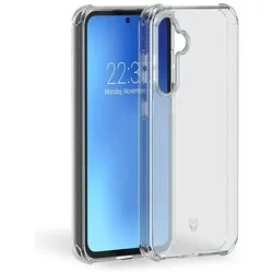 Force Case Schutzhülle für Galaxy S23 FE Verstärktes Tryax-System 3D-Einsätze (Samsung Galaxy S23 FE), Smartphone Hülle, Transparent