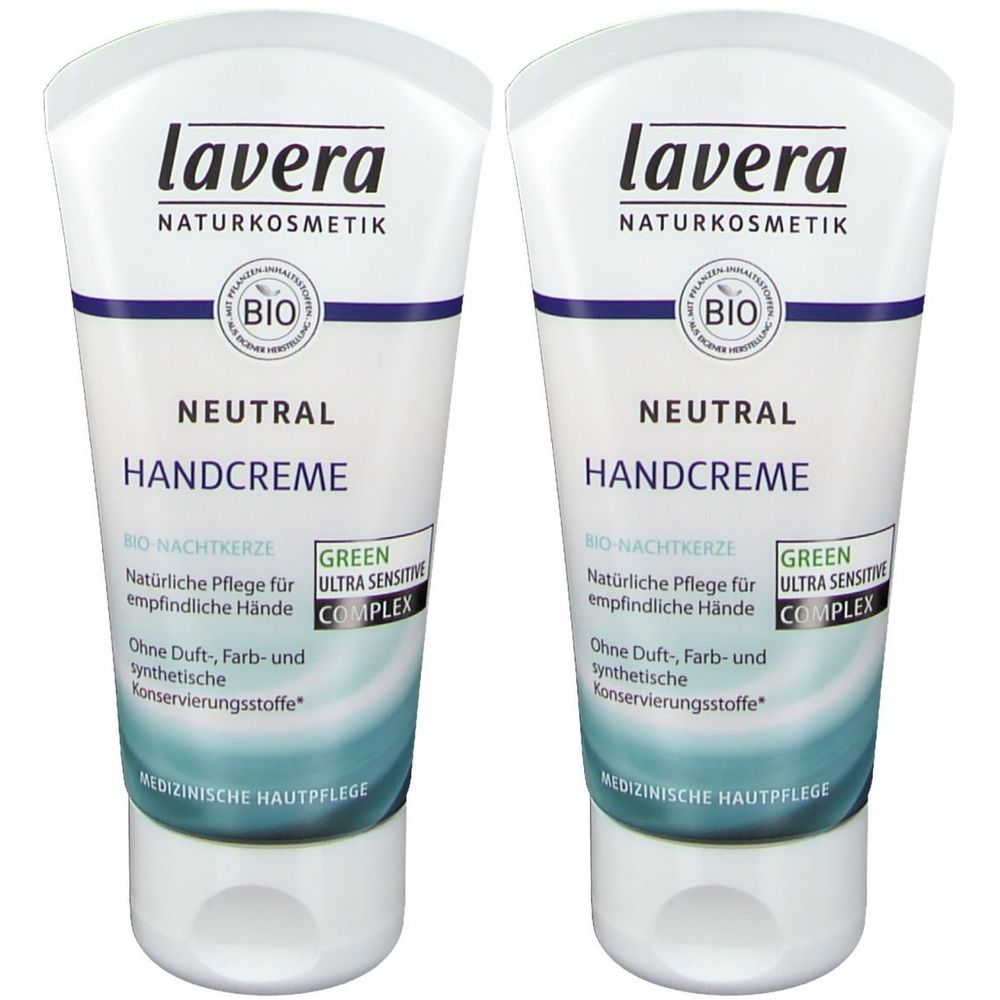 Lavera Neutral Handcreme 2x50 ml Creme