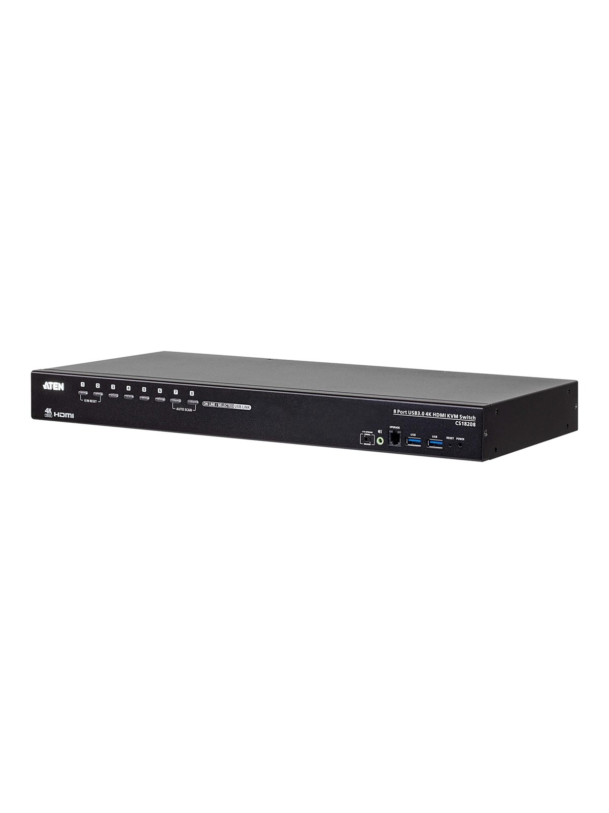 ATEN CS18208 - KVM / audio / USB switch - 8 ports - rack-mountable
