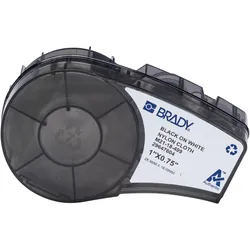 Brady, Etikettenrolle, Etiketten aus Nylongewebe für die tragbaren Etikettendrucker M210 und M211 (25.40 mm)
